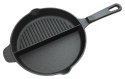 Patelnia grillowa DUO 25 cm, żeliwo