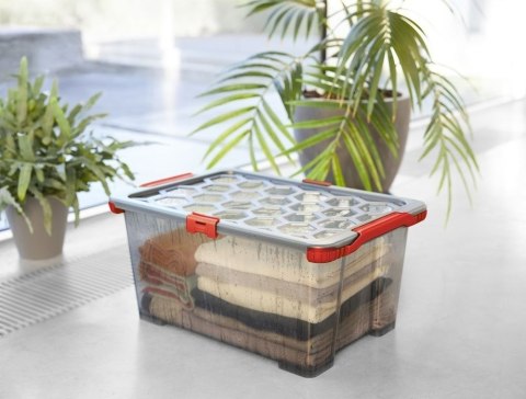 ROTHO Pojemnik do przechowywania z pokrywą EVO TOTAL 65 L, p