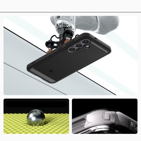 Etui na Samsung Galaxy S25 Rugged Armor Mag MagSafe - czarny mat