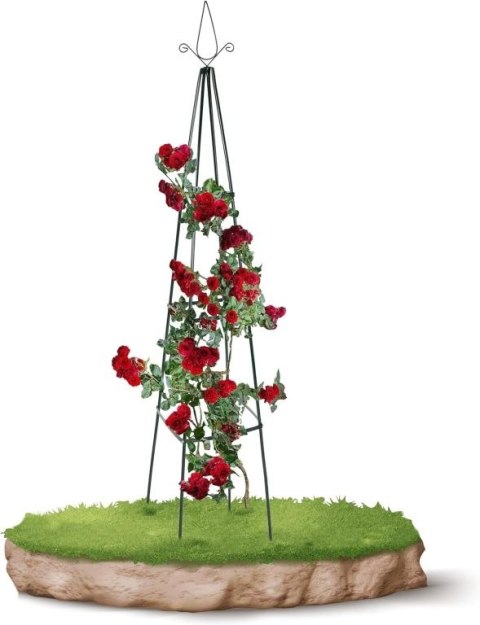 Metalowa podpora ogrodowa do roślin pnących 195 cm