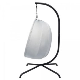 Fotel bujany podwieszany MIADOMODO szary, nośność 160 kg