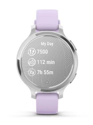 Zegarek Garmin Lily 2 Active 38mm Silver/Jasmine Purple