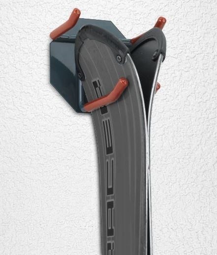 Uchwyt na narty do ściany - 1 para