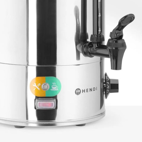 Warnik podgrzewacz do wody stalowy 2200W 10L - Hendi 209882