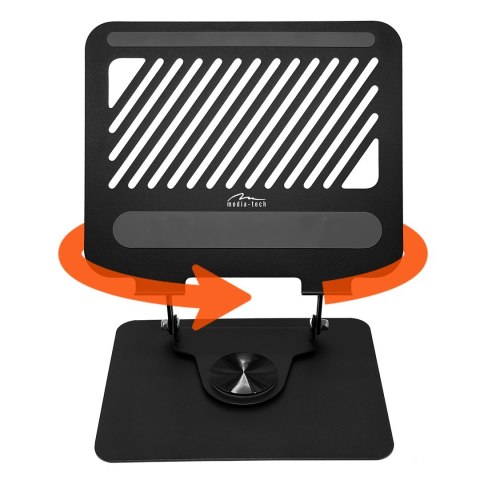 MEDIA-TECH REGULOWANA, OBRACANA, ERGONOMICZNA PODSTAWKA POD LAPTOPA LAPTOP STAND ROTO MT2662