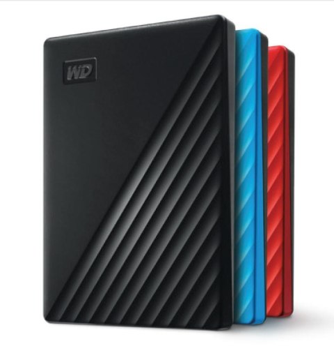 Dysk WD My Passport 4TB 2,5" USB 3.2 Gen 1 red
