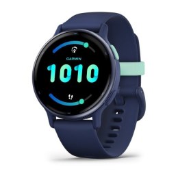 Zegarek sportowy Garmin Vivoactive 5 AMOLED 42mm Niebieski