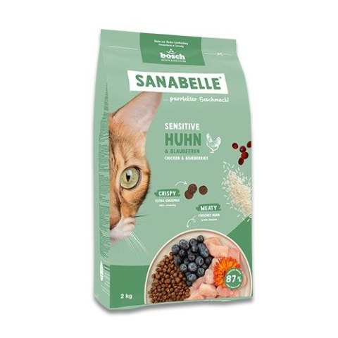 BOSCH Sanabelle Sensitive z drobiem 2kg