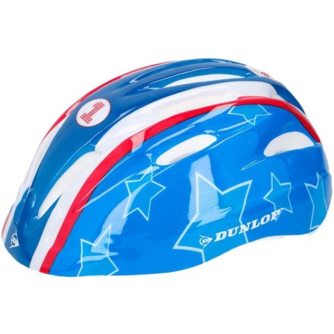 KASK ROWEROWY DZIECIĘCY REGULOWANY DUNLOP R.(48-52CM) BLUE