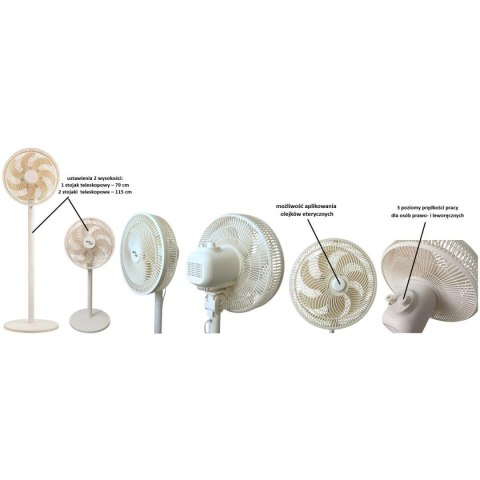 WENTYLATOR STOJĄCY BEST FAN 40W MAESTRO