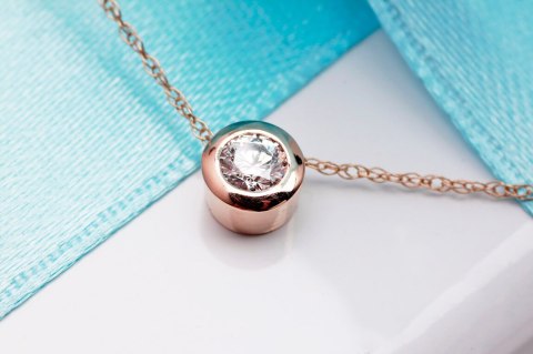 Złoty naszyjnik NRD4750 - Diament