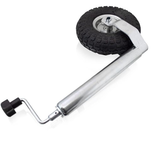 Koło podporowe do przyczepy pneumatyczne Bituxx o udźwigu 136kg z regulacją