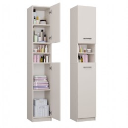 Szafka Łazienkowa Słupek 32 cm MARBELA 1.0 Regał Słupek 2 Drzwi KASZMIR BEŻ