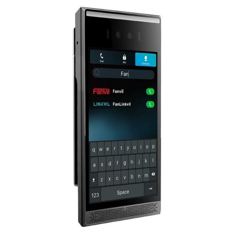 Inteligentne system wideo do drzwi Fanvil i68 Szary