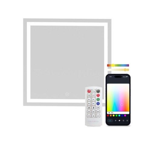 Lustro łazienkowe z oświetleniem LED KSIX Aqua E 36 W 1300 lm