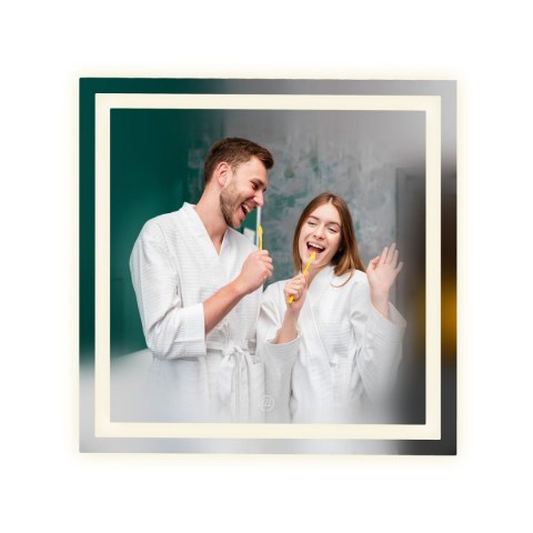 Lustro łazienkowe z oświetleniem LED KSIX Aqua E 36 W 1300 lm