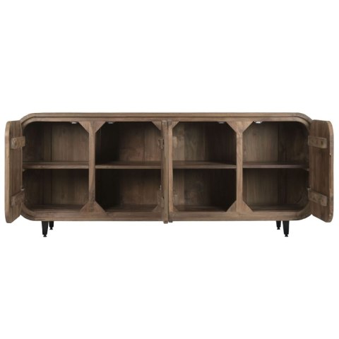 Kredens Home ESPRIT Naturalny drewno tekowe 200 X 45 X 80 cm