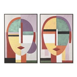 Płótno Home ESPRIT Abstrakcyjny Nowoczesny (2 Sztuk)