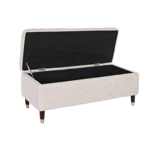 Taboret Home ESPRIT Beżowy Drewno MDF 110 x 45 x 44 cm