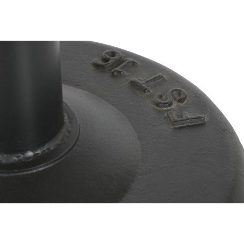 Taboret Home ESPRIT Brązowy Czarny Skóra Żelazo