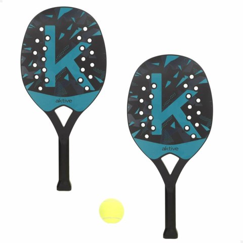 Plażowe łopatki z piłką Aktive 22 X 47 X 3 CM (6 Sztuk)