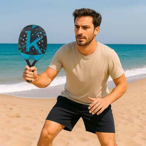 Plażowe łopatki z piłką Aktive 22 X 47 X 3 CM (6 Sztuk)