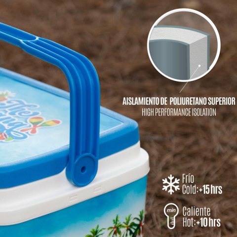 Przenośna Lodówka Aktive Plastikowy 37 x 35 x 27 cm (2 Sztuk)