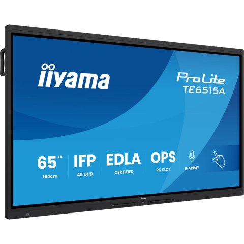 Monitor Iiyama TE6515A-B1AG 65" 4K Ultra HD