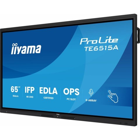 Monitor Iiyama TE6515A-B1AG 65" 4K Ultra HD