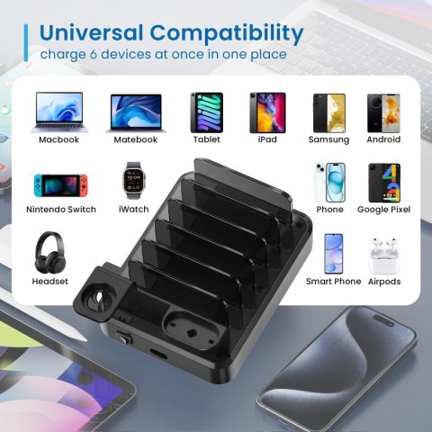 Stacja Ładowania Ewent EW1335 130 W