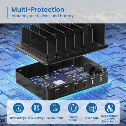 Stacja Ładowania Ewent EW1335 130 W