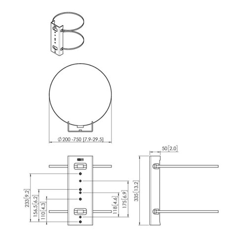 Płyta Mocująca Vogel's PFA 9145