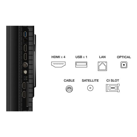 Smart TV TCL 75P89K 75 75" 4K Ultra HD HDR QLED