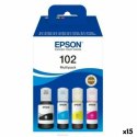 Oryginalny Wkład Atramentowy Epson Nº102 Multipack Żółty (15 Sztuk)
