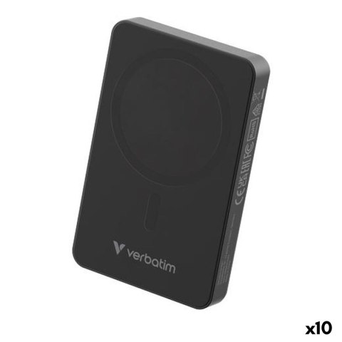 Power Bank Verbatim Czarny 10000 mAh (10 Sztuk)
