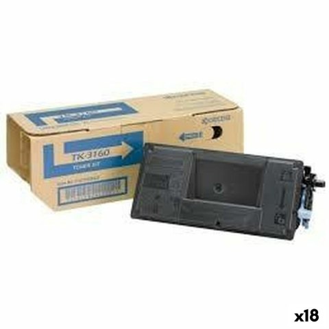 Toner Oryginalny Kyocera TK3160 Czarny (18 Sztuk)