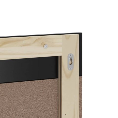 3-częściowy zestaw mebli łazienkowych BERG, czarny, sosnowy