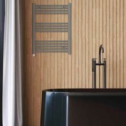 Elektryczna Suszarka na Ręczniki Ścienna Haeger TW-30G.003A 300 W 80 x 60 cm