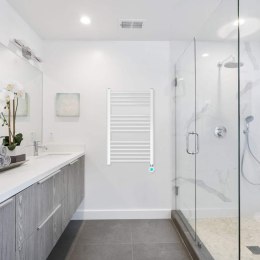 Elektryczna Suszarka na Ręczniki Ścienna Haeger TW-40W.006A 400 W 80 x 50 cm