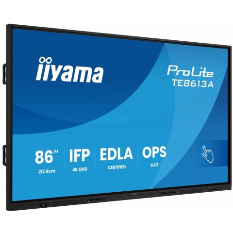 Monitor Iiyama TE8613A-B1AG 86" 4K Ultra HD LCD
