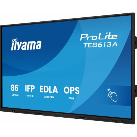 Monitor Iiyama TE8613A-B1AG 86" 4K Ultra HD LCD