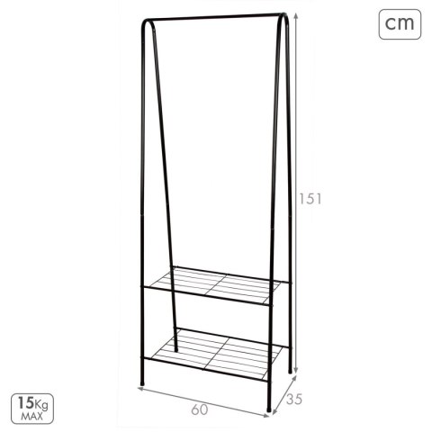 Wieszak na ubrania Max Home Metal (4 Sztuk)