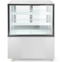 Witryna chłodnicza przeszklona ekspozycyjna 2 półki 300 l 480 W