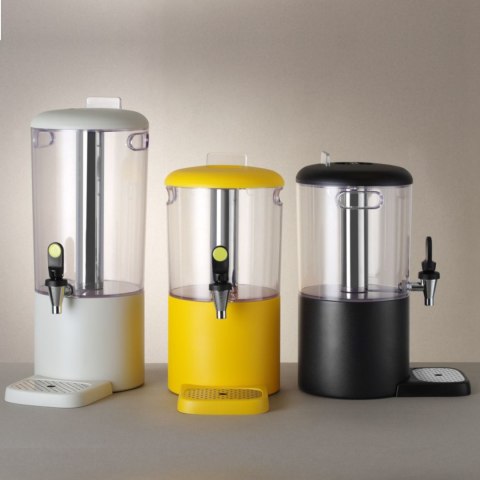 Dyspenser dozownik chłodzący do soków napojów UNIQ 4 l - żółty