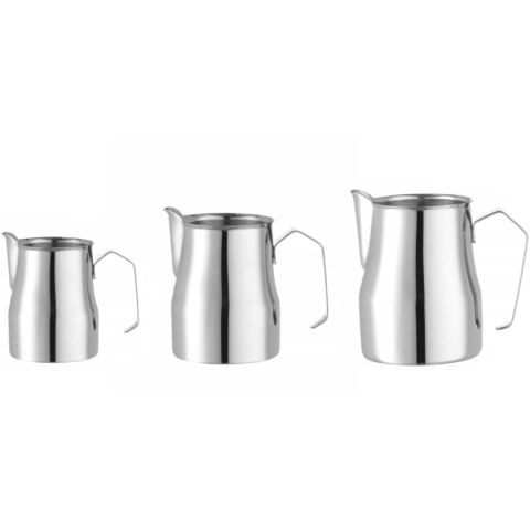 Dzbanek kubek do spieniania mleka ze stali nierdzewnej 0.7 l śr. 84 mm