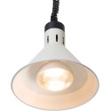Lampa do podgrzewania potraw wisząca stożkowa śr. 275 mm 250 W - biała