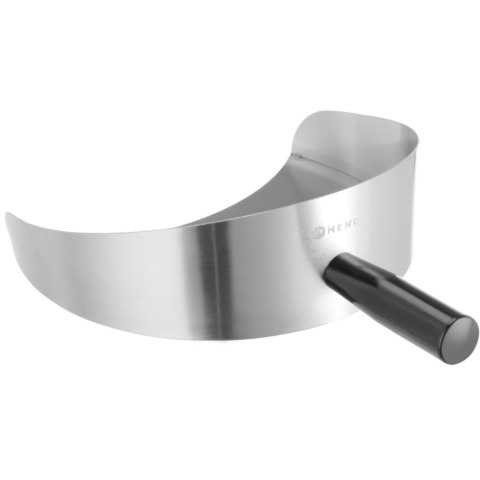 Łopatka szufelka do kebaba zbierania mięsa stalowa 275x230 mm