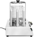 Podgrzewacz do hot-dogów bułek parówek 4 szpikulce 550 W