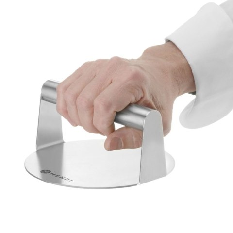 Prasa do formowania burgerów ręczna STAL śr. 160x78 mm