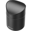 Śmietniczka kosz stołowy z uchylną pokrywą 1.2 l - czarny